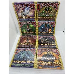 RARE Set Of 8 SEALED DISKWARS 2000 WAIQAR’S PATH Expansion Sets Undead Dwarves